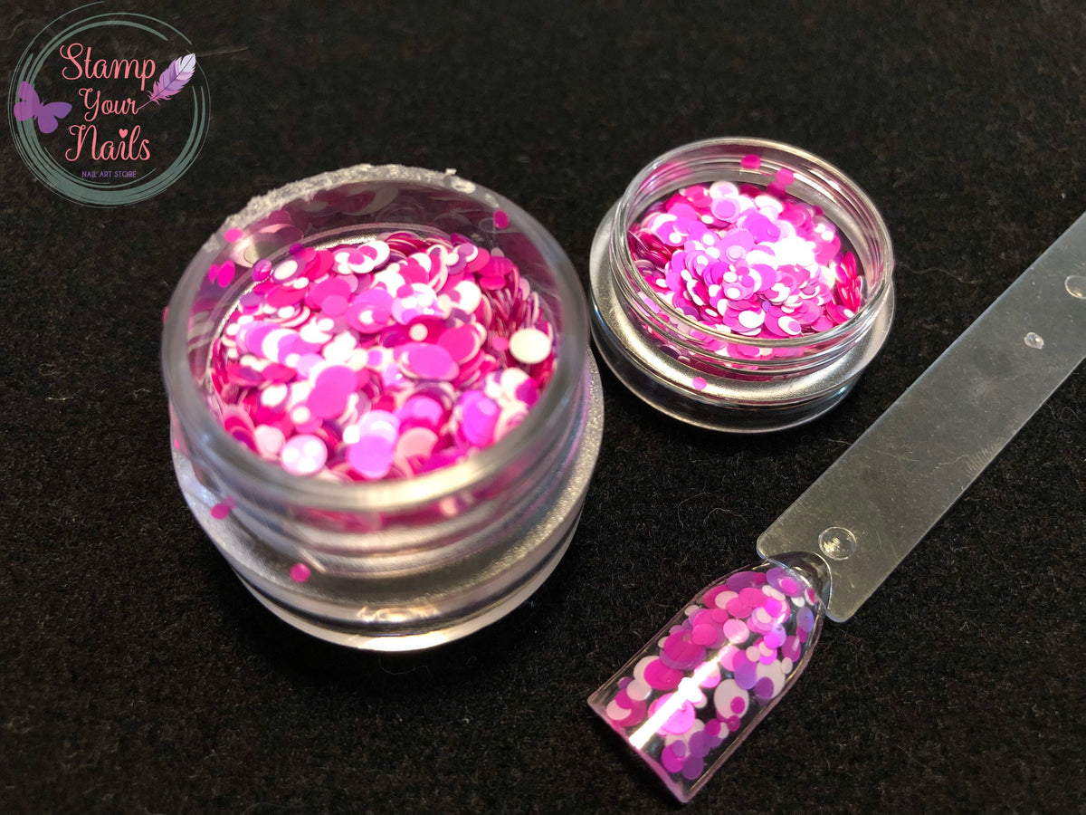 Confetti - Stamp your nails