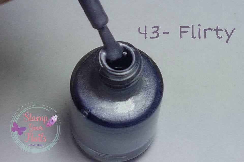 43 Flirty - Stamp your nails