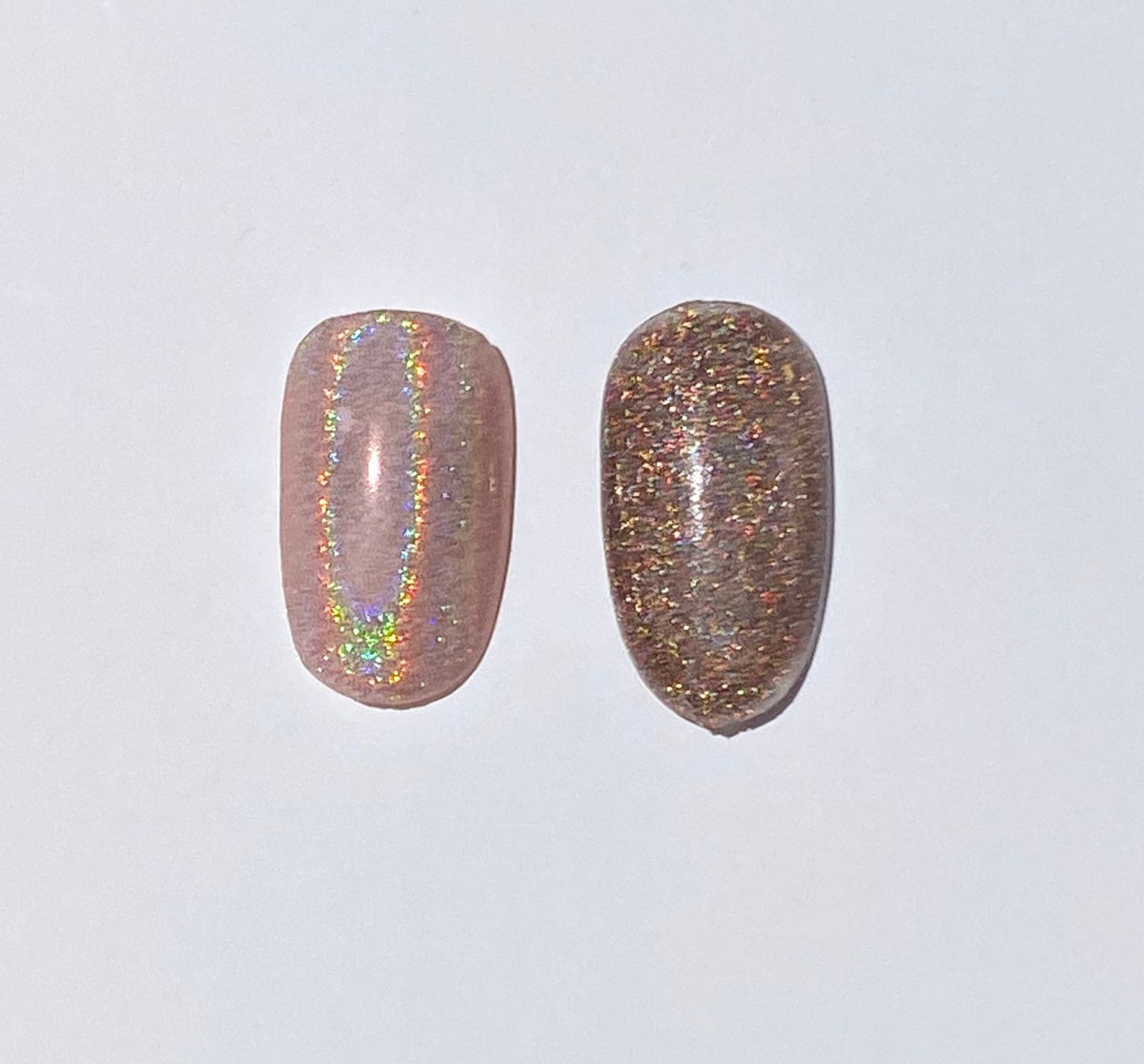 Rose gold holográfico