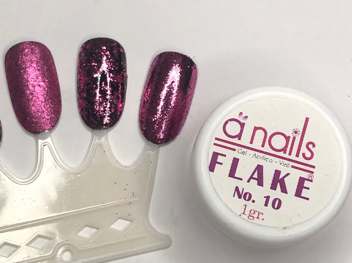 Flake 8, 9, 10 (verde, rojo y Rosa)