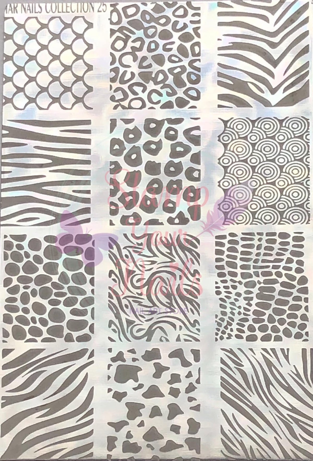 Animal Print 1 - Stamp your nails