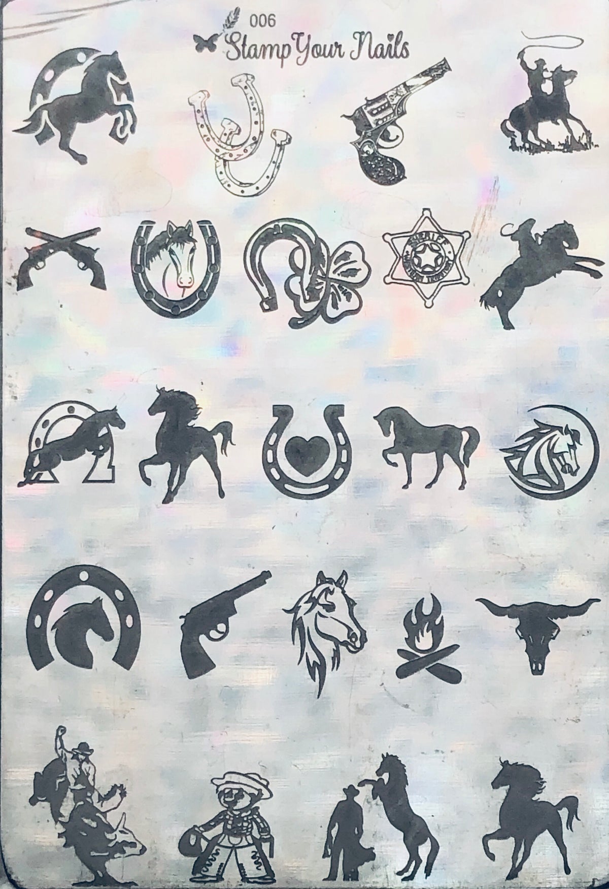 Horse - Stamp your nails