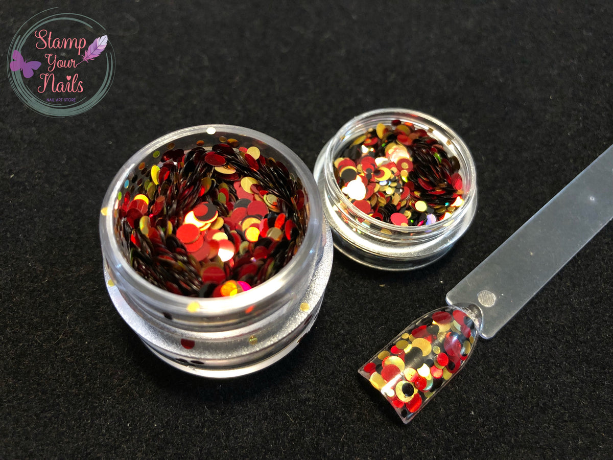 Confetti - Stamp your nails