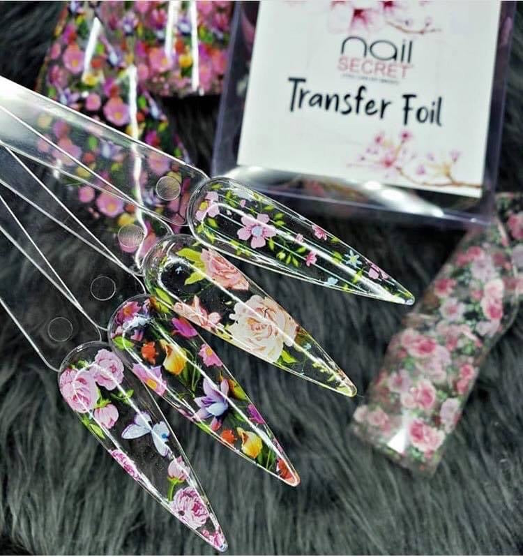 Transfer foil gel