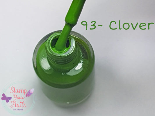 93 Clover - Stamp your nails