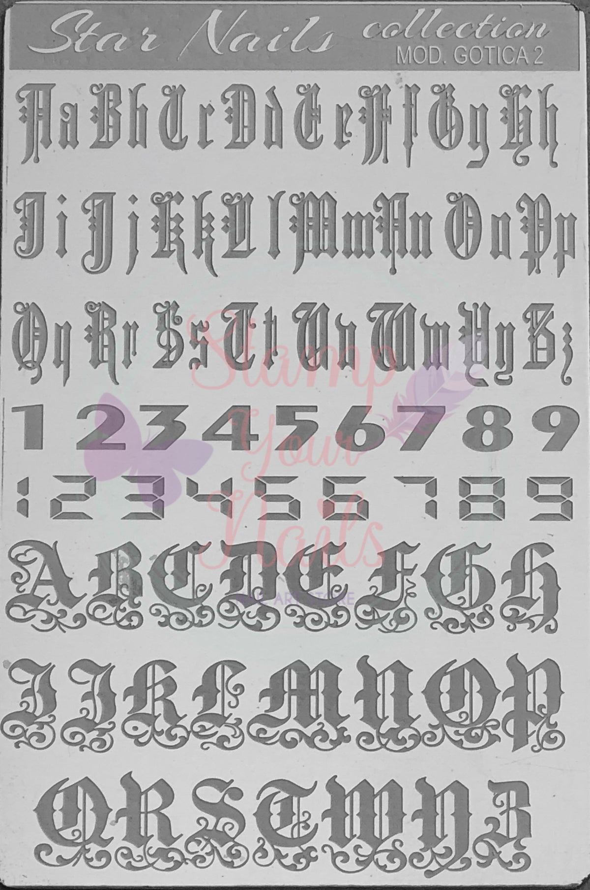 Letra Gótica 2