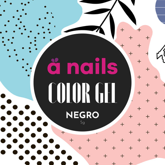 Color gel negro