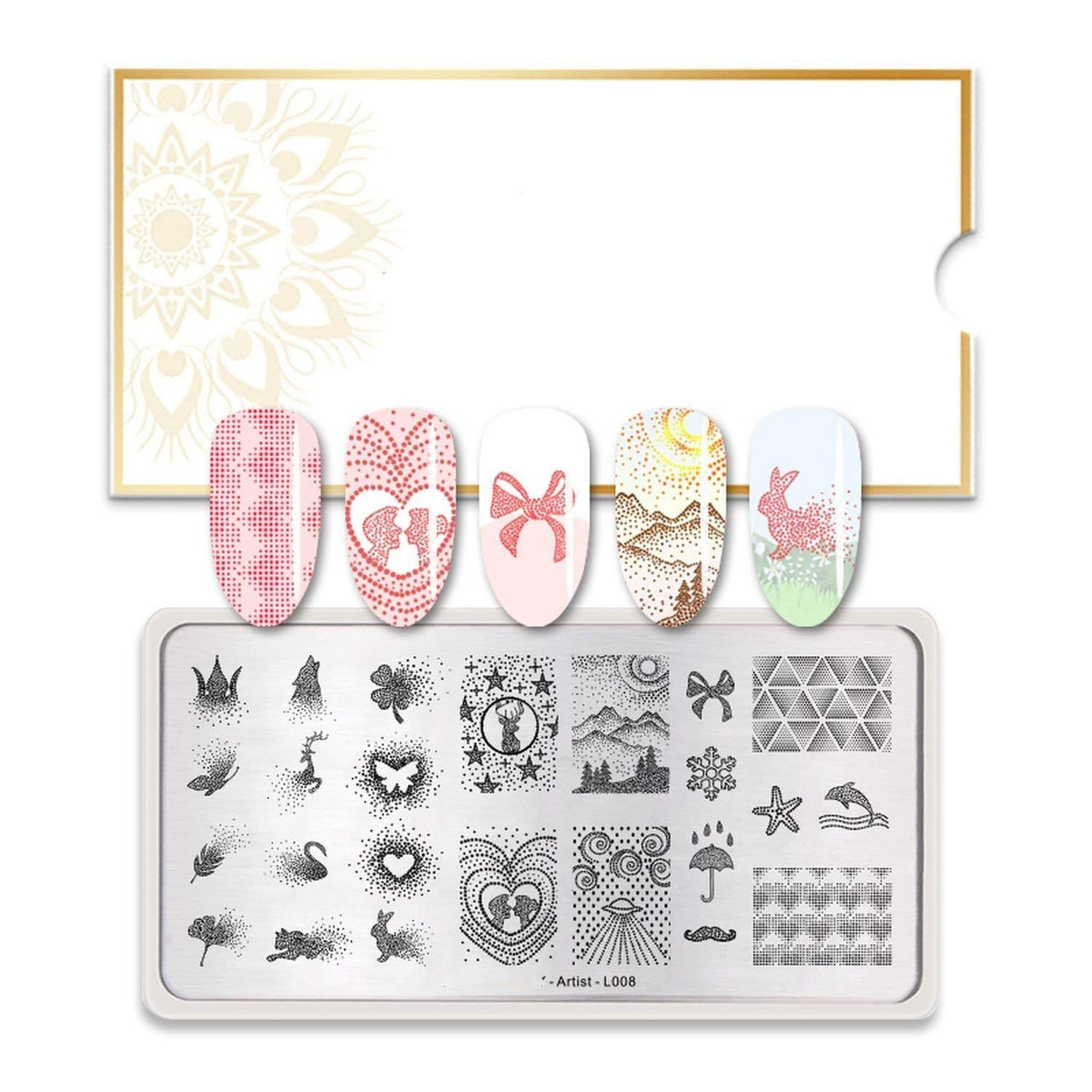 Artist L-008 - Stamp your nails