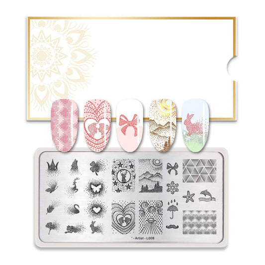 Artist L-008 - Stamp your nails