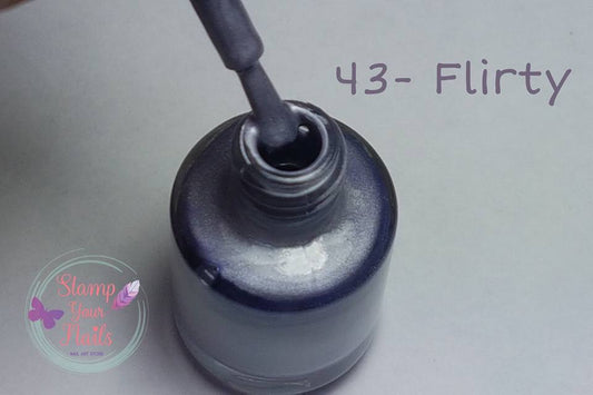43 Flirty - Stamp your nails