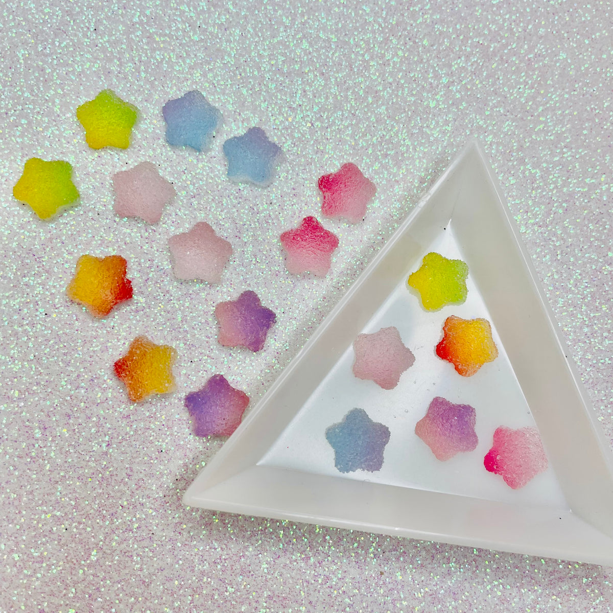 Gomitas Corazones y estrellas