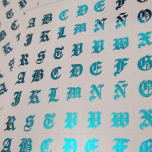 Stickers letras