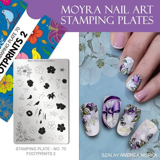 Footprints 2 - Stamp your nails