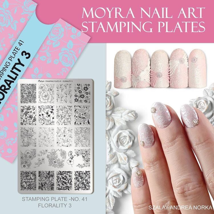 Florality 3 - Stamp your nails