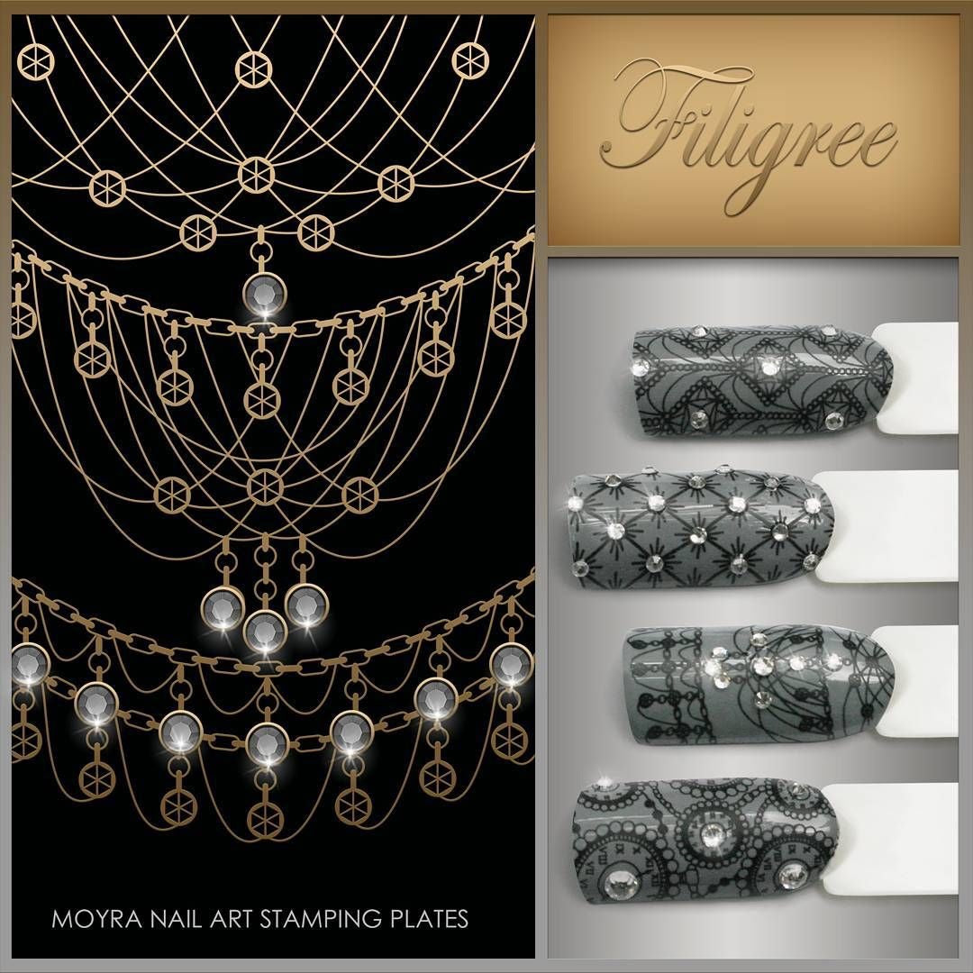 Filigree - Stamp your nails