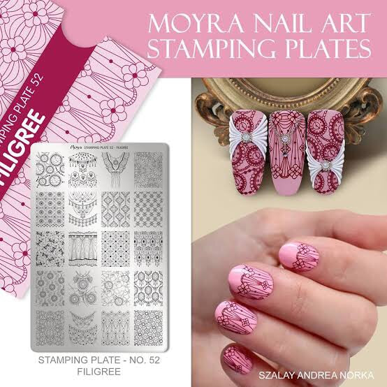 Filigree - Stamp your nails