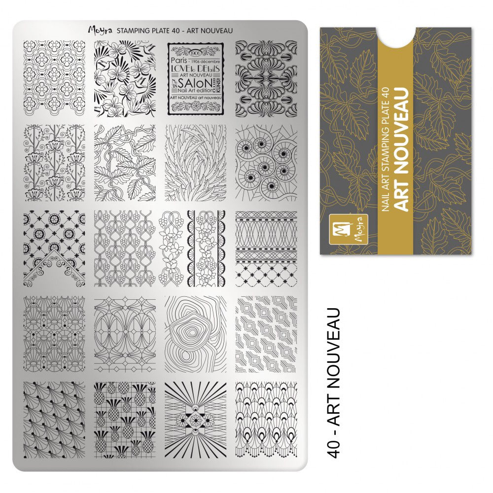 Art Nouveau - Stamp your nails