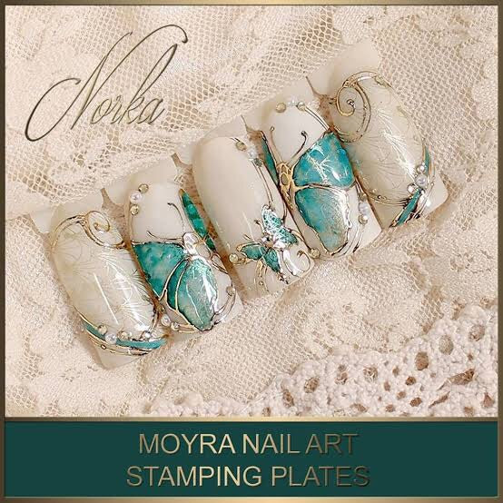 Art Nouveau - Stamp your nails