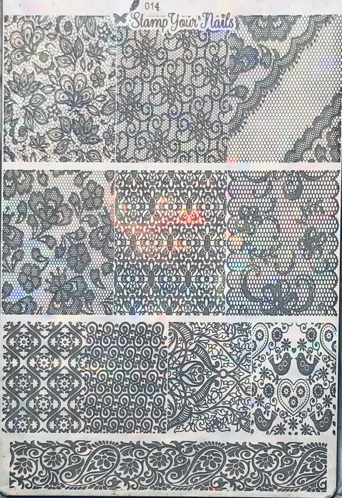 Lace 1 - Stamp your nails